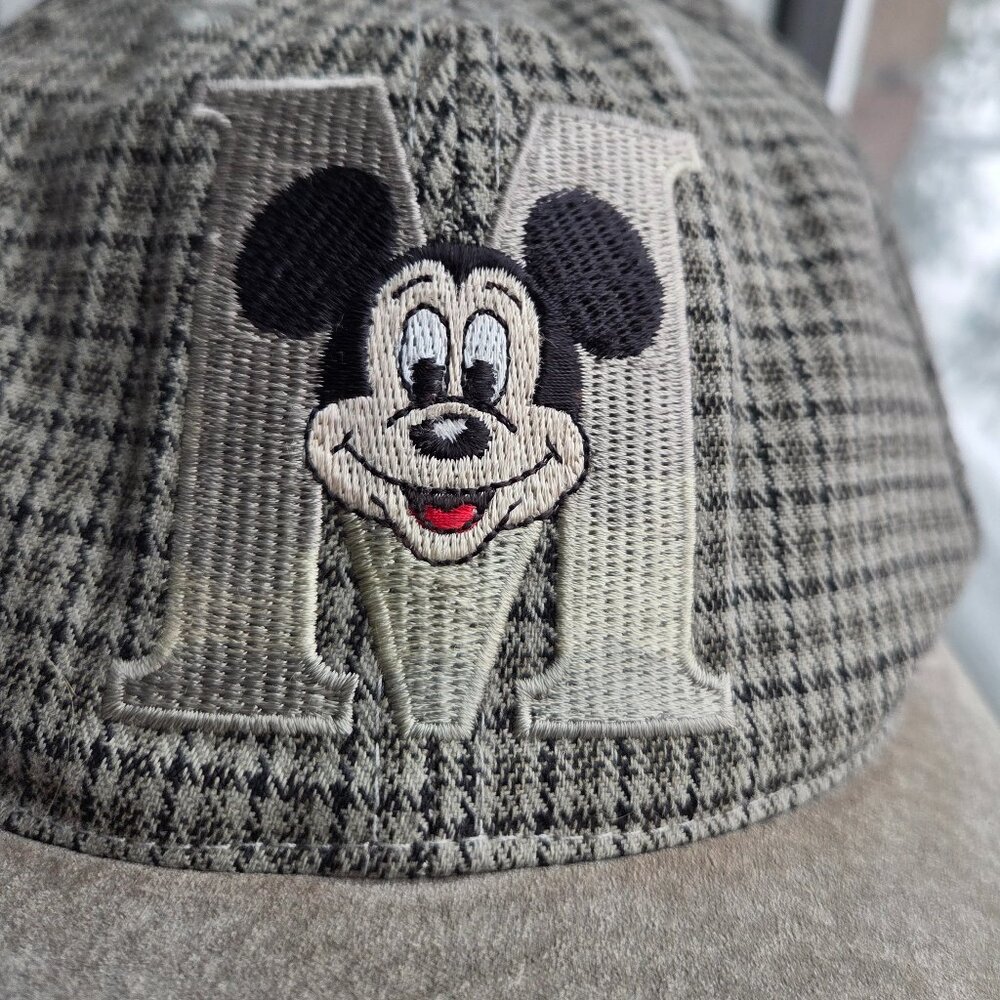 Mickey Mouse Wool and Suede Cap